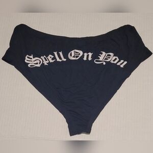 Dolls Kill ~ XL Spell On You Booty Shorts / Boy Shorts Panties NWOT
